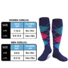 Skarpetki kompresyjne Skarpetki sportowe Best For Antigeue Pain Relief Knee High Men Socks Nylon Skarpetka do biegania w Lot Flight Circulation Athletic