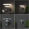 Wall Lamp Outdoor Led Light With Motion Sensor And Switch Steel Stainless Pir A-Class Energyadd Drop Delivery Home Garden Hotel Suppli Dhl3K