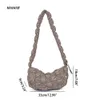 Evening Bag Tote Plaid Quilted Designer Female Cloud Shoulder Casual Bags Leisure Handbag's Trend Chest 230919