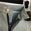 Kadın kot pantolon eski çiçek deri cep dekorasyon açık mavi yıkanmış moda delik kollokasyon skinny jeans kızlar sokak hip hop pantolon tasarımcı kıyafetleri kadın