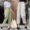 Pantalons d'été pour femmes, sarouel Vintage, Streetwear, Cargo, taille haute, bas décontractés, vêtements pour femmes, 2023