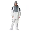 Skiing Suit Hooded Outdoor Sports Snowboard Jacket Men Snow Pants Warm Set Windproof Waterproof 230918