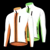 Vestes de cyclisme WOSAWE ultraléger réfléchissant hommes veste de cyclisme imperméable équitation course coupe-vent mélange de panneaux argentés de couleur fluorescente 230919