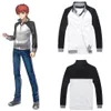 Anime Fate Stay Night Emiya Shirou Cosplay Halloween Zipper Casaco de Manga Longa Jaqueta Tamanho Asiático 274n