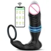 Seksspeeltje Massager Maar Rubber Case Geen Geluid Harde Herbruikbare Penis Cover 2 in 1 Mannelijke Vibe Anale Vrouwen vibrator Mannen Ejaculator