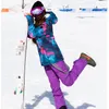 Skiddräkter Simaining Ski Suit Women Snowboard Jacket och Mountain Pants Waterproof Breattable Outdoor Winter Warm Coat Snow Set 230918