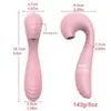 Sexspielzeug-Massagegerät, 3-in-1-Dildo-Vibrator zum Zungenlecken für Frauen, G-Punkt-Klitoris-Stimulator, weibliche Masturbation, erotische Lieferungen für Erwachsene
