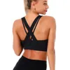 BRAS MAOXZON Women's Sexy Club Fitness Active Bra Girls Criss-Cross Rygglös Push Up Jogger Sportswear Crop Tank Tops Underwe320g