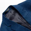 Trajes para hombre 2023, Blazer para hombre, traje informal diario para boda, traje de negocios, chaqueta para hombre, ropa ajustada de Color sólido con un solo pecho