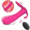 Seksspeeltje Stimulator Volwassen Draadloze Afstandsbediening Slipje Vibrator voor Vrouw Onzichtbare Draagbare g-spot Clitoris Stimuleren Anale Plug