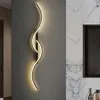 Wall Lamp LED Bedside Light Fixture Night For Living Room Bedroom Staircase Modern Art Indoor