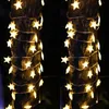 Andere evenementen Feestartikelen 15m3m6m10m LED-ster Lichtslingers Kerstslinger Batterij USB-aangedreven Bruiloft Gordijn Fairy Lampen voor thuis 230919