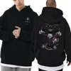 Herenhoodies Anime X Neferpitou Print Hoodie Mannelijke Fleece Katoen Heren Manga Oversized Sweatshirts Kleding