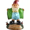 Decorative Objects Figurines 1PCS Christmas Resin Funny Gnome Statue Waterproof Outdoor Sculpture Crafts Ornaments Porch Garden Courtyard Decoration 230919