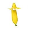 Objetos decorativos estatuetas banana cão bonecas ornamento complemento perfeito para suas decorações de mesa de escritório 230919