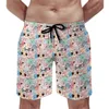 Short d'été pour hommes, imprimé chien, sport, Design animal, plage, rétro, séchage rapide, maillot de bain, grande taille