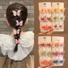 Hair Accessories 6Pcs/Lot Children Super Fairy Butterfly Clips Cute Flexible Wings Head Flower Hairpins Girls Headdress