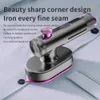 Garment Steamers Mini Steam Iron for Clothes Travel Portable Steamer Professional Home Dry Wet Ironing 30W Rotary Folding 230919