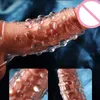 Sex Toy Massager Cock Ring Penis Hylsa utvidgningen GRANULE CLITORIS G-SPOT Stimulera fördröjningsutlösning Anal Plug för män Shop