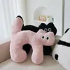 Poupées en peluche Coussin de chat d'Halloween Poupée en peluche Horreur Chapeau de magicien Citrouille Oreiller en peluche Jouets en peluche doux Cadeaux d'anniversaire pour enfants Décorations de vacances 230919