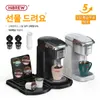 HiBREW – Machine à café filtre, cafetière pour capsules K-Cup, café moulu, théière, distributeur d'eau chaude, cafetière à service unique