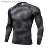 Roupa íntima térmica feminina, roupa íntima térmica masculina com estampa 3d, camiseta térmica, camisa esportiva de secagem rápida, pijama masculino, blusas calzoncillos l230919