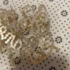 Perle di metallo di moda classica o lettere di forcine di diamanti fermagli per capelli clip laterale per ornamenti per la testa della collezione da donna regalo vip298s