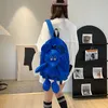 Kvinnor axelväska 4 färger, college stil, stor kapacitet och lätt student ryggsäck söt tecknad varje dag joker handväska personliga nylon ryggsäckar 523#