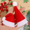 Hair Accessories Cute Christmas Clips Lovely Santa's Hat Hairpin Cosplay Props Headwear Party Ornament Children's