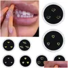 Other Oral Hygiene 1Box Dental Crystal Tooth Stones Teeth Whitening Decoration Jewels Diamond 221114 Drop Delivery Health Beauty Dhifp