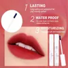 Lipstick 3 Kleuren Peeling Vloeibare Lipstick Waterdicht Langdurige Matte Lipgloss Moisturizer Verbazingwekkende Peeling Lip Stain Make-up 230919