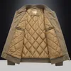 メンズジャケットメンファッションカジュアルウォーム大きなサイズ7xl秋の冬の襟スリムジャケットコーデュロイアウトウェア厚い綿コート230918