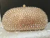 Sacs de soirée XIYUAN Lady AB Argent Shinny Crystal pour femmes Pierres de fête de mariage Gold Embrayage Sac à main Embrayages 230918