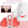 Andra massagesartiklar Bröstmassage Förstoring Elektrisk bröstmassager med 2 massagekuddar Bröstförstärkare Bröstlyft Akupunkturterapimaskin 230918