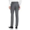Светло-серые мужские костюмные брюки на заказ, классические брюки, мужские повседневные длинные брюки, облегающие брюки на плоской подошве с подтверждением талии p512299n