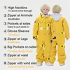 Skiing Suits Kids Snowsuits Winter Ski Jumpsuit Waterproof Baby Girl Snowsuit Outdoor Sport Children Snowboard Set Snow Wear 230918