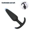 Brinquedo sexual massageador 100% plugue anal de silicone seguro plugue anal unissex rolha 3 tamanhos diferentes adulto para homens/mulheres