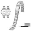 Bracelets de montre Petite taille Largeur Bracelet Femme Acier inoxydable Bracelet Métal Fine Argent Or Rose 10mm 12mm 14mm 16mm Bracelet Femme