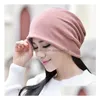 30 Designs Warm Knitted Hat Beanie Cotton Neckerchief Hats Dual Purpose Cap Scarf Women Men Snood Thermal Winter Ski Cycling Outdoor D Dhctp