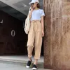 Pantalons d'été pour femmes, sarouel Vintage, Streetwear, Cargo, taille haute, bas décontractés, vêtements pour femmes, 2023