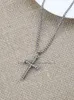 Necklace Gold Hop Designers Silver Hip Cross Pendant Strings Necklaces Men Chain Jewelry Women Jewelrys Thread Pendants Style