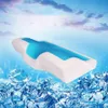 Butterfly Memory Foam Gel Pillow Summer Ice Cooling Health Cervical Protect Massage Orthopedic Pillows Comfort For Home Beddings270v