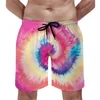 Herenshorts Tie Dye Pinwheels Board Kleurrijke Print Vintage korte broek Heren Ontwerp Sport Fitness Sneldrogend Zwembroek Cadeau