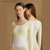 Women's Thermal Underwear Women's Thermal Underwear Lingerie Set Thermal Shirt Man Winter Clothing Long Sleeve Tops Warm Pants Leggings Thermo Underwear L230919