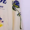 Diseñador Ropa de moda Sudaderas para hombres de lujo Rhude American High Street Patrón de árbol de coco Impresión de letras Sudadera con capucha Suelta Relajada Suéter de pareja para hombres y mujeres