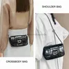 أكياس الكتف Itamood Leather Cross Body Bage Bag Bag Bag Bag Bag Bag Bag مع سلسلة تصميم فري