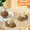 Badspeelgoed Cartoon Babybadje Speelgoed Schattige Beer Elektrisch Waternevel Douche Zwemmen Badkamer Buiten Waterspeelgoed Voor Kinderen Waterspeelspeelgoed 230919