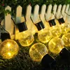 Cadenas LED Fiesta Luces de cadena LED Navidad G50 Bombilla Luces de cadena Guirnalda Lámpara de calle Fiesta de Año Nuevo Vacaciones Boda Jardín Decoración al aire libre HKD230919