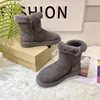 Wholesale Australia Designer Boots For Womens Snow Boot Luxury Suede Womens Slippers Ultra Mini Platform Booties Winter Wool Ladies Warm Fur Ankle Bootes