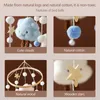 Mobiles# Baby Cloud Grzeźby Crib Mobile Toys 0-12 miesięcy Bell Musical Box